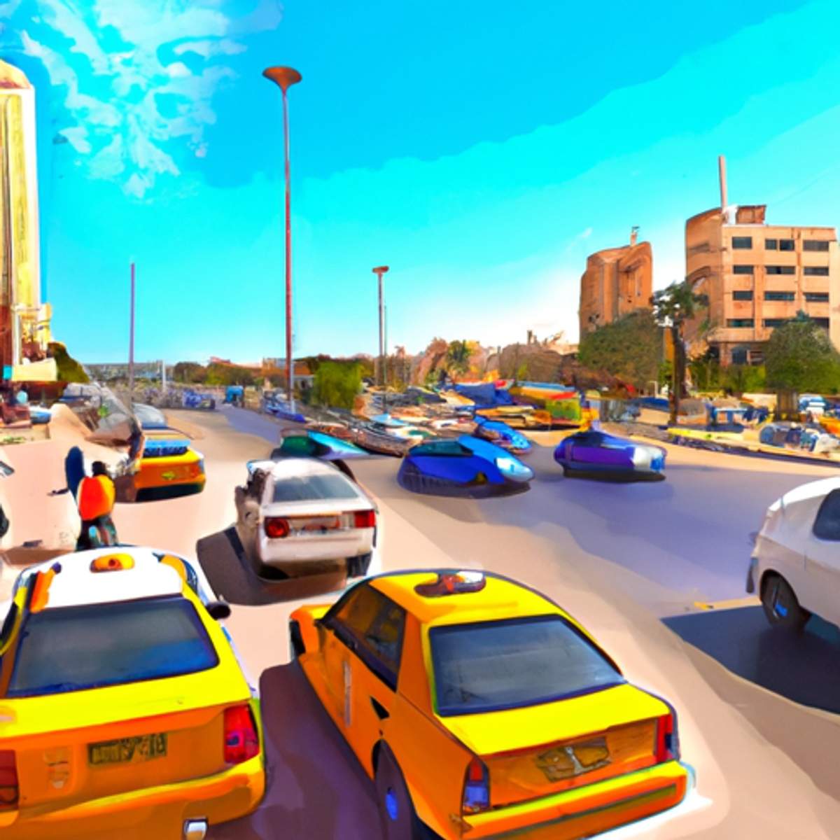 Taxi fare in Saudi Arabia