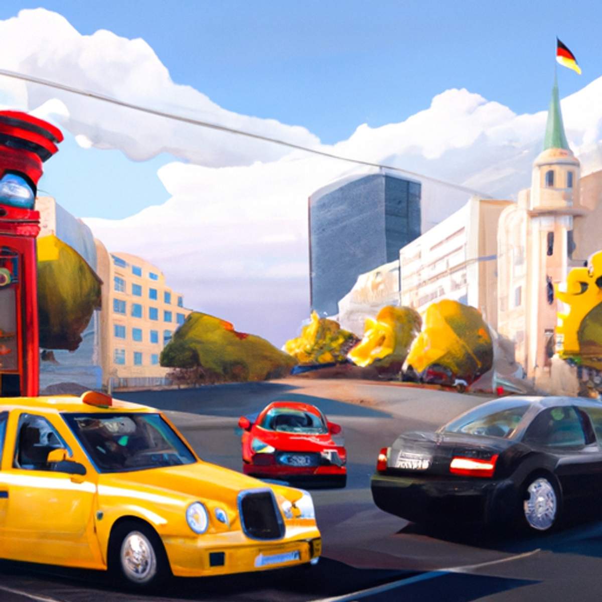 Taxi fare in Germany