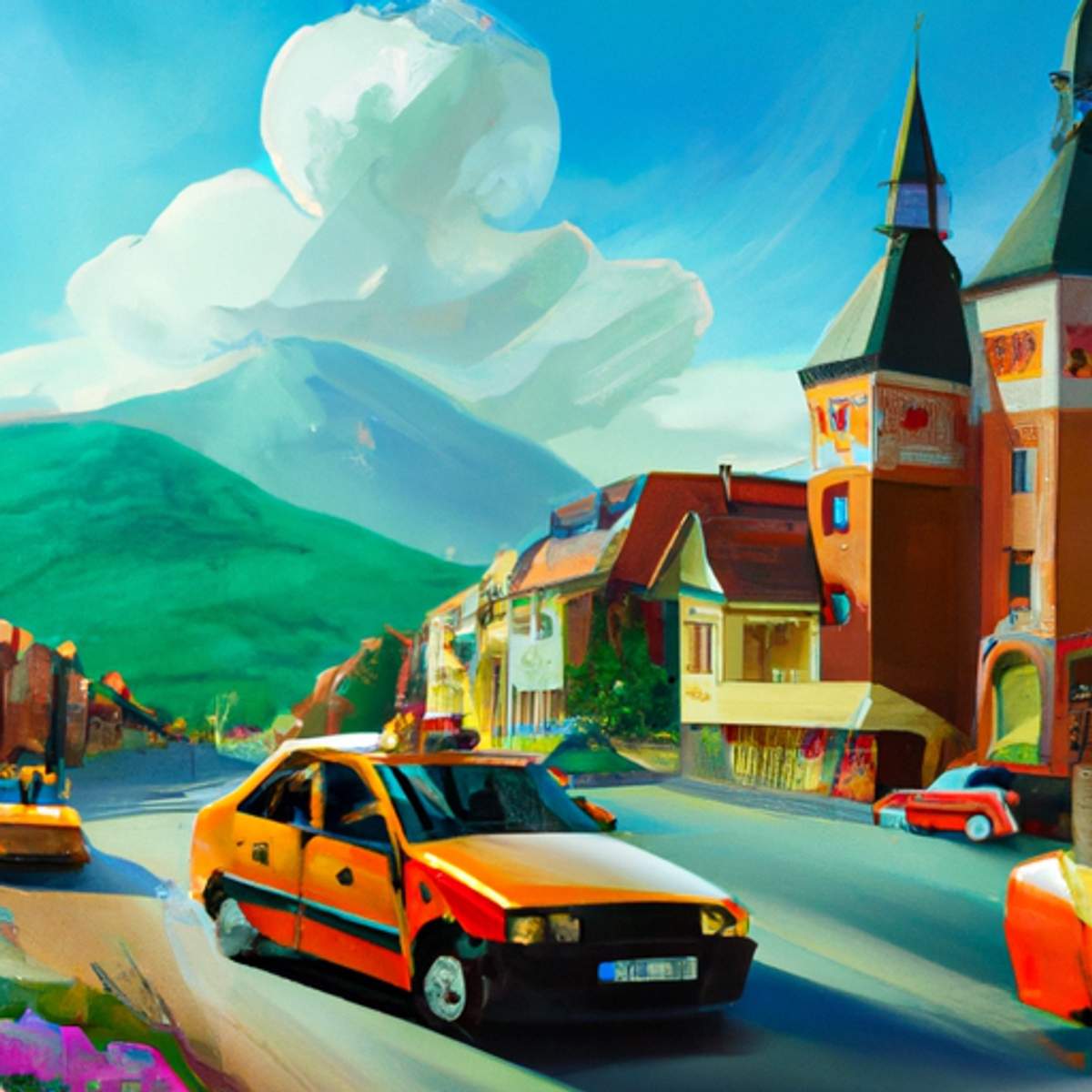 Taxi fare in Romania