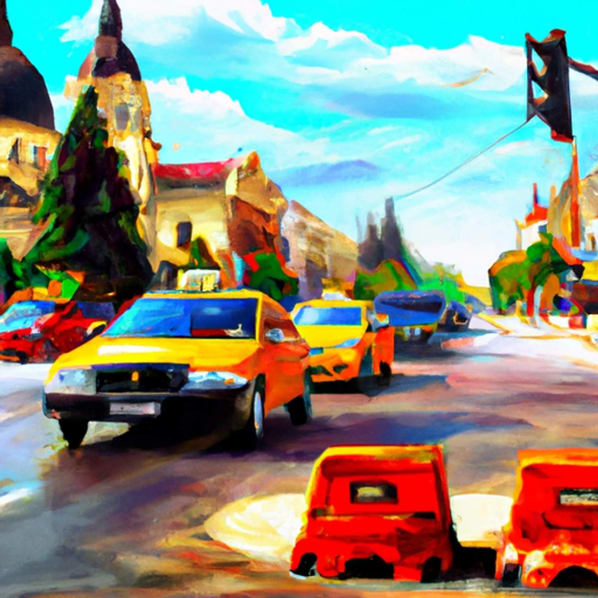 Taxi fare in Romania