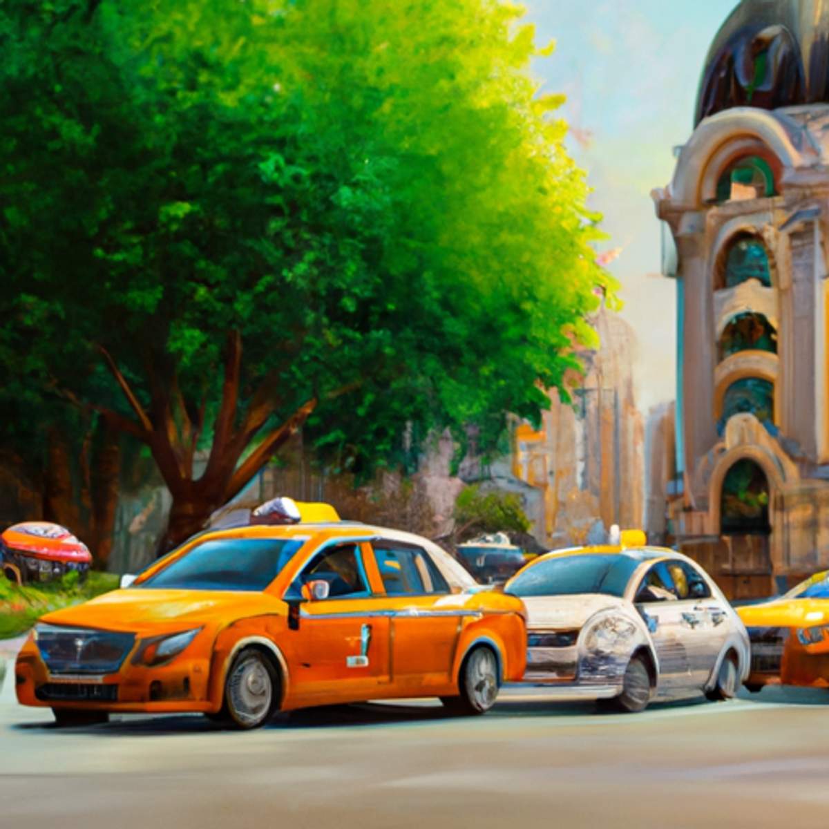 Taxi fare in Romania