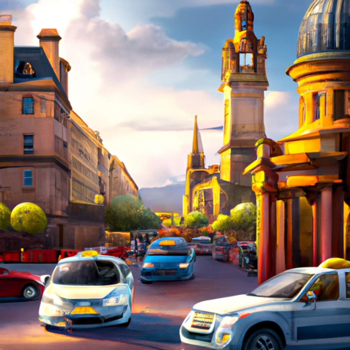 Taxi fare in Scotland