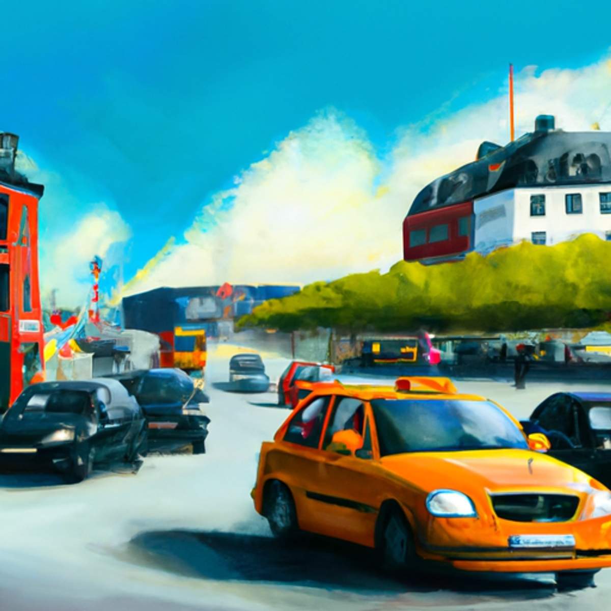 Taxi fare in Denmark