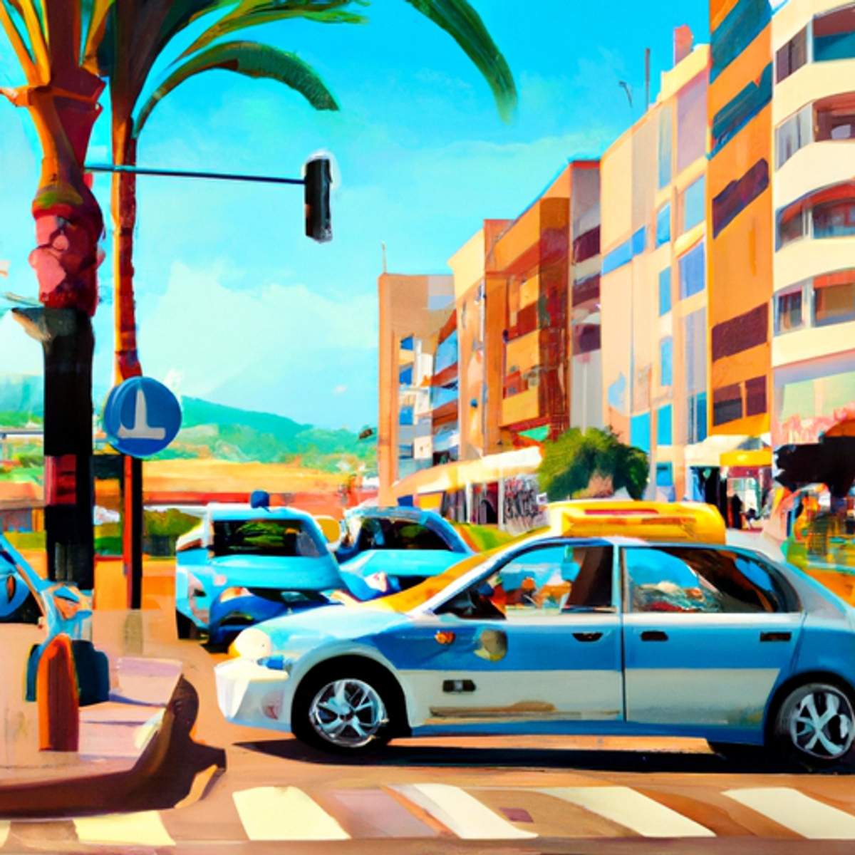 Taxi fare in Spain