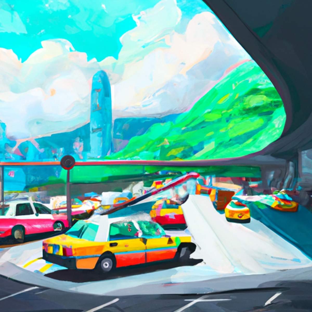Taxi fare in Hong Kong