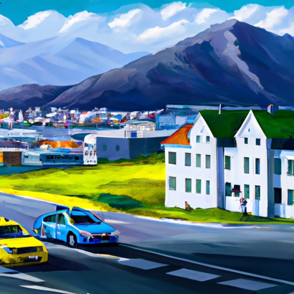 Taxi fare in Iceland