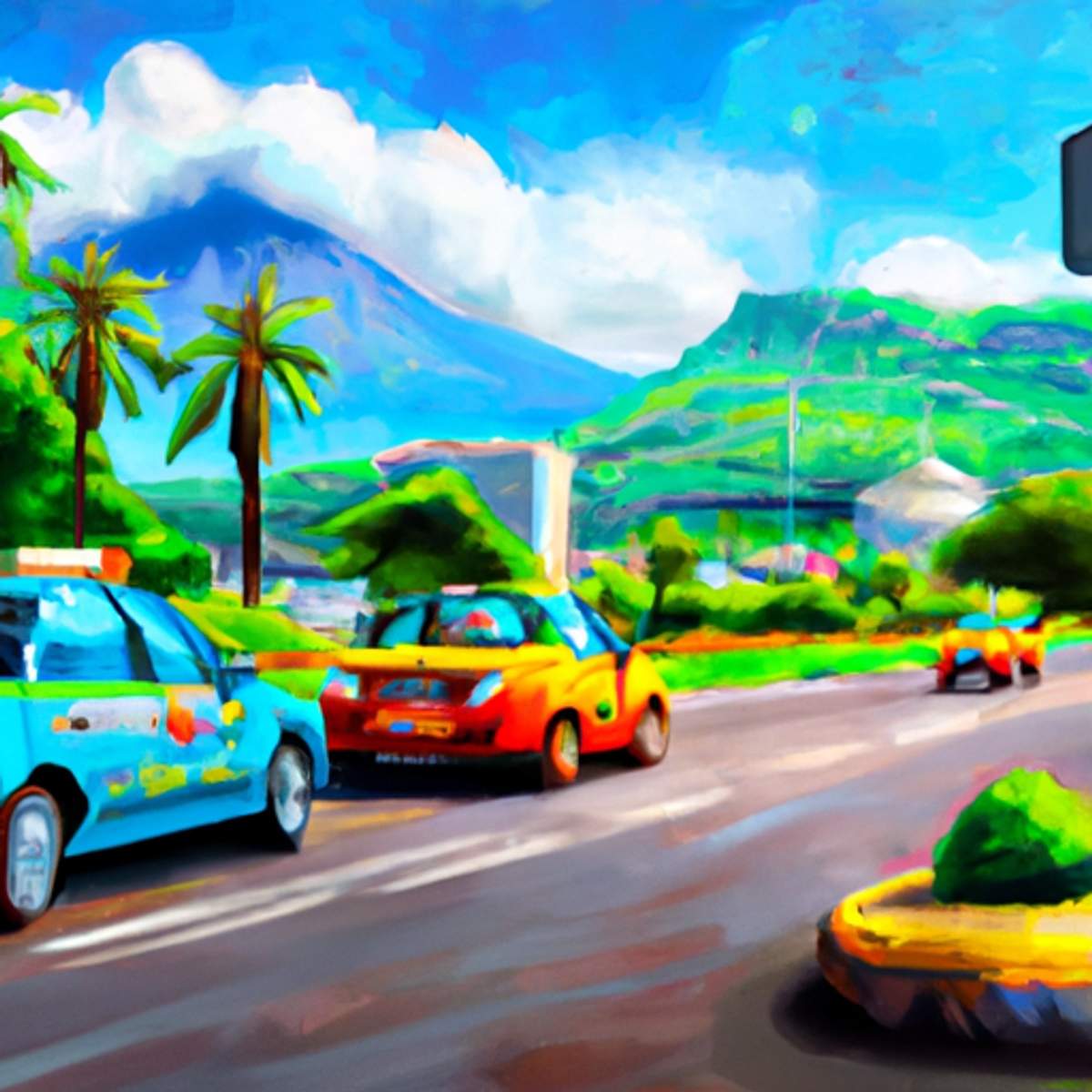 Taxi fare in French Polynesia