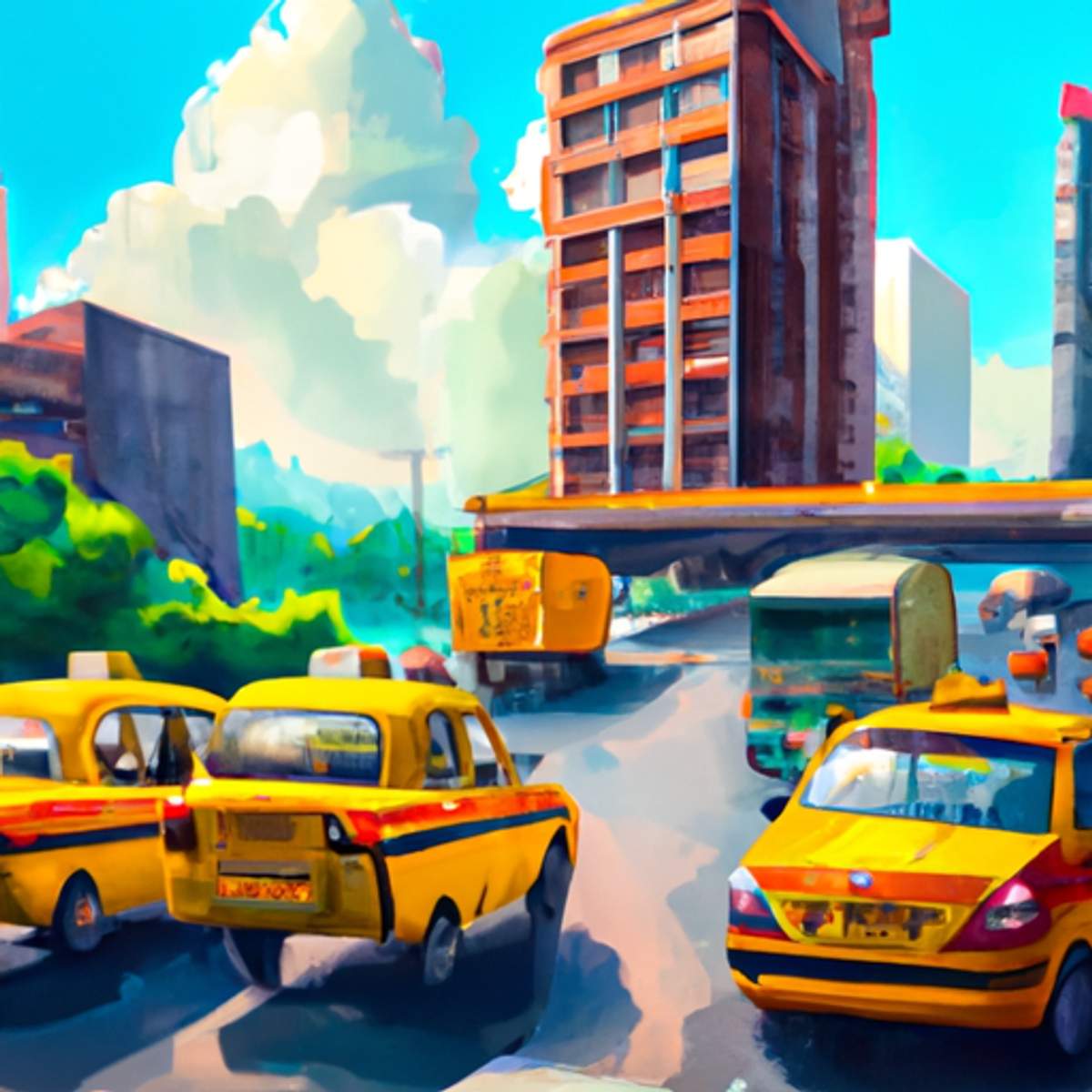 Taxi fare in India