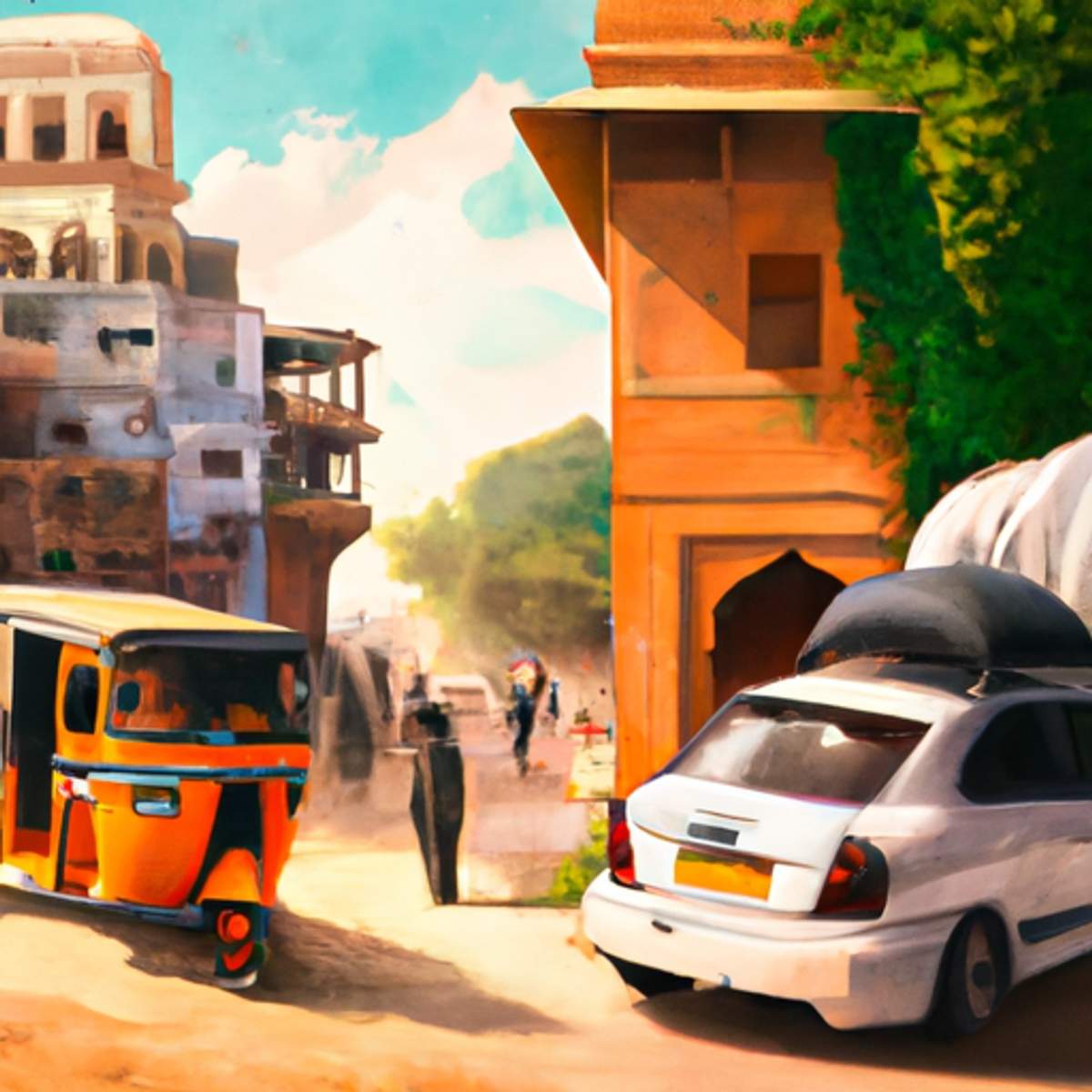 Taxi fare in India