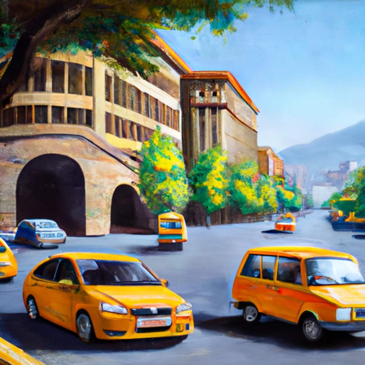 Taxi fare in Armenia