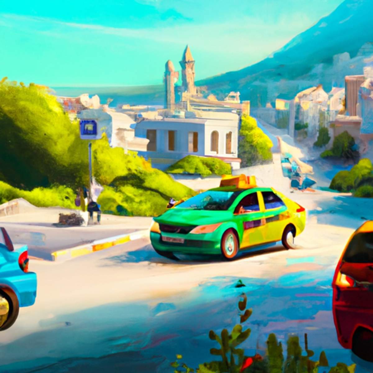 Taxi fare in Greece