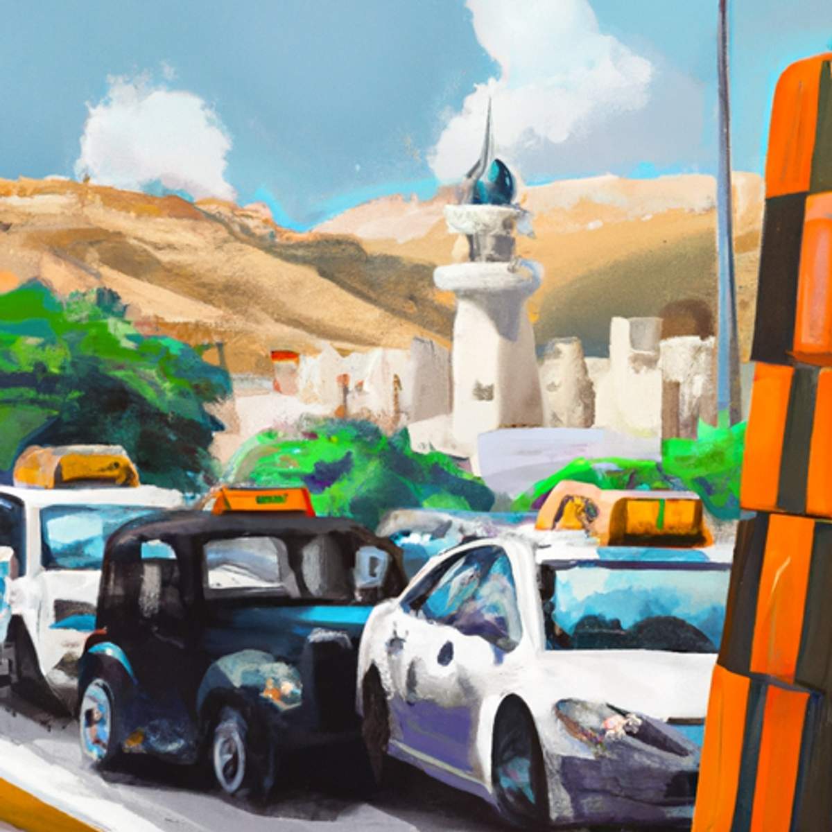 Taxi fare in Jordan