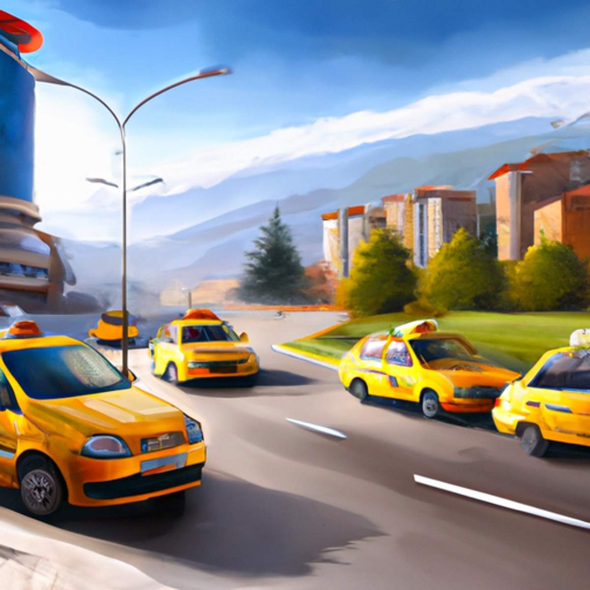 Taxi fare in Kosovo