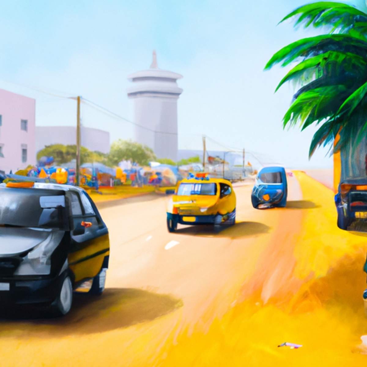 Taxi fare in Senegal
