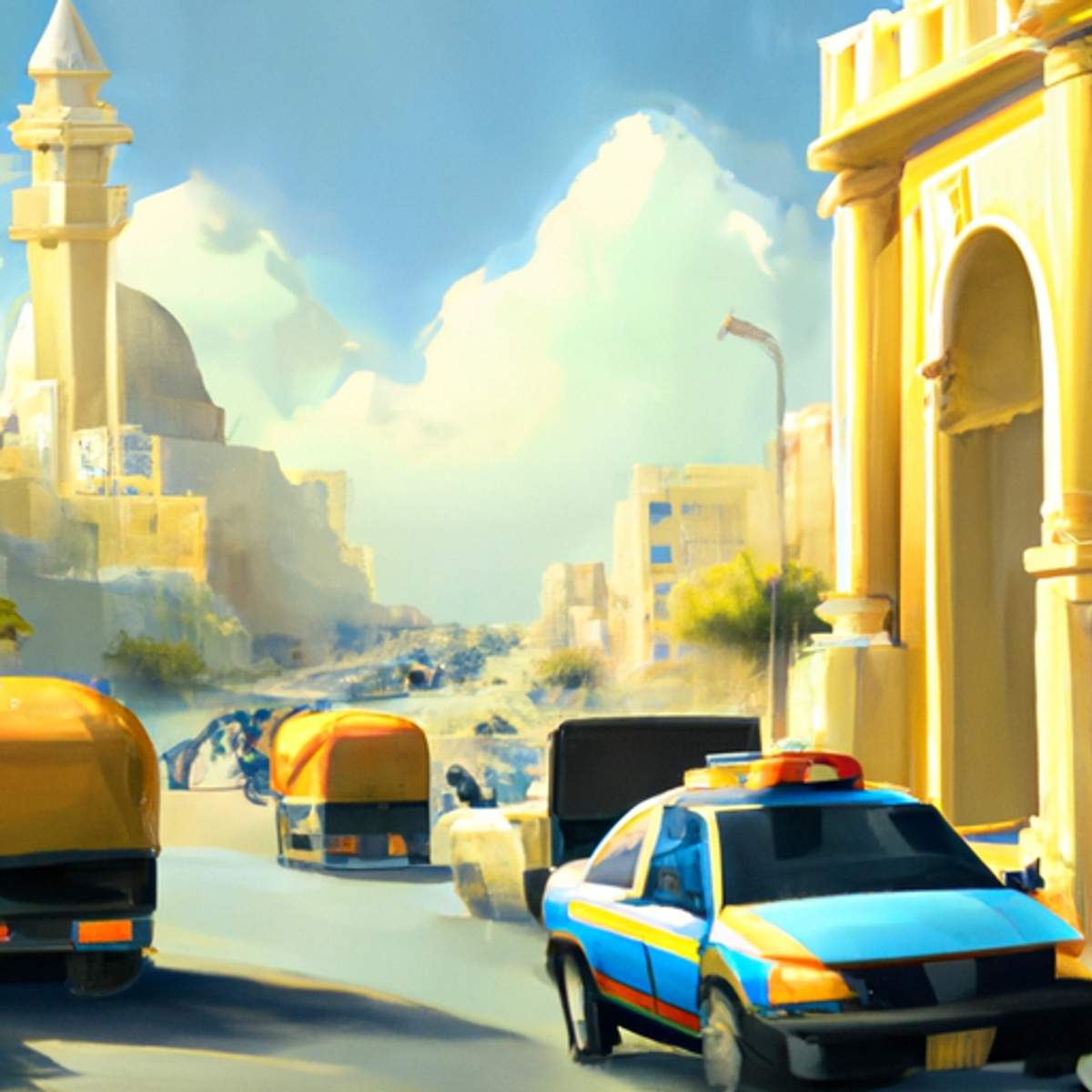 Taxi fare in Syria