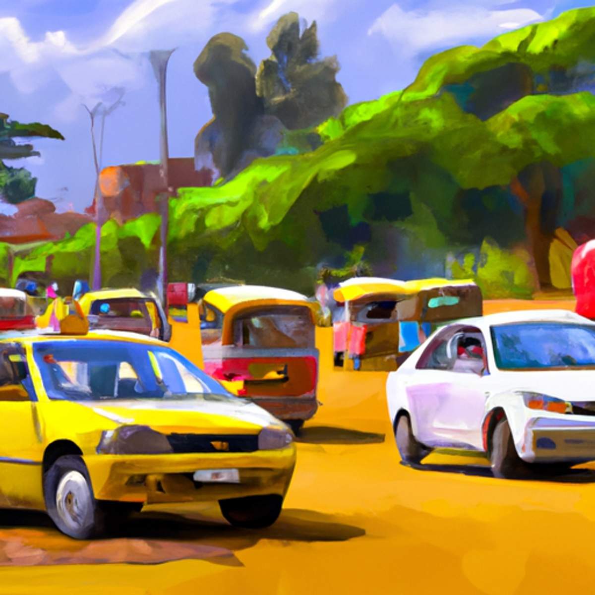 Taxi fare in Uganda