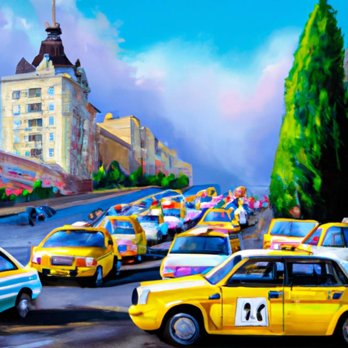 Taxi fare in Ukraine